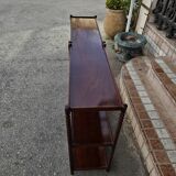 Large 20th century mahogany shelf