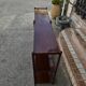 Large 20th century mahogany shelf