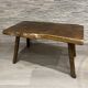 Table basse brutaliste vintage