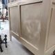 Vintage commode relooked in gold - 1950s