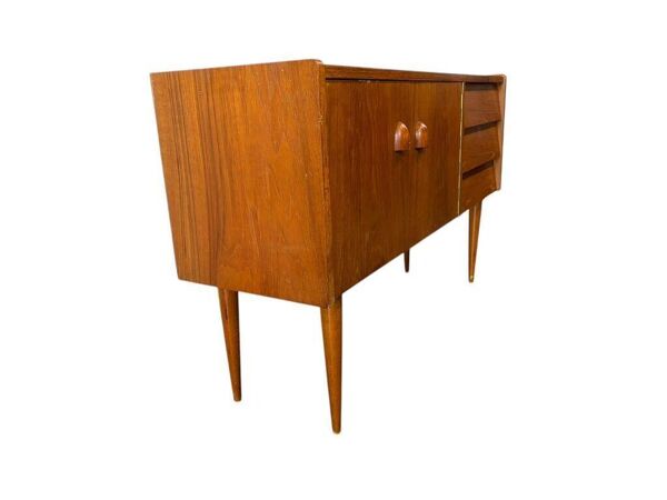 Lowboard vintage en bois / meuble TV / petit meuble bas