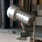 Brushed aluminum clamp spot 1970