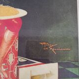 Advertising poster, MILLIAT FRERES, vintage.