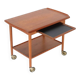 Mogens Hansen teak serving trolley with tray / Mid Century / Danish Modern Design / 1960s