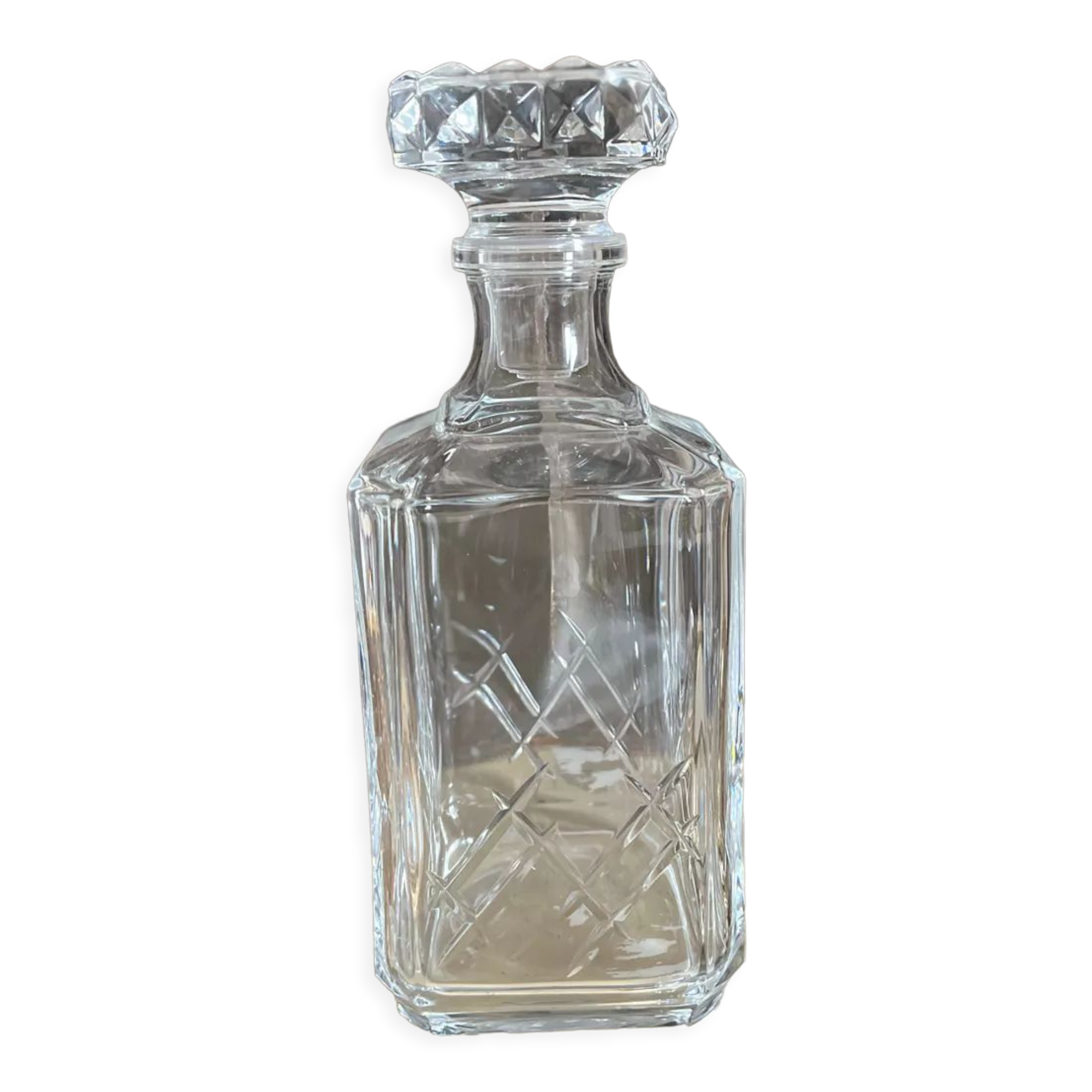 Crystal whisky decanter