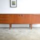Vintage Scandinavian teak sideboard by McIntosh * 213 cm *