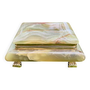 Vide poche boite en onyx