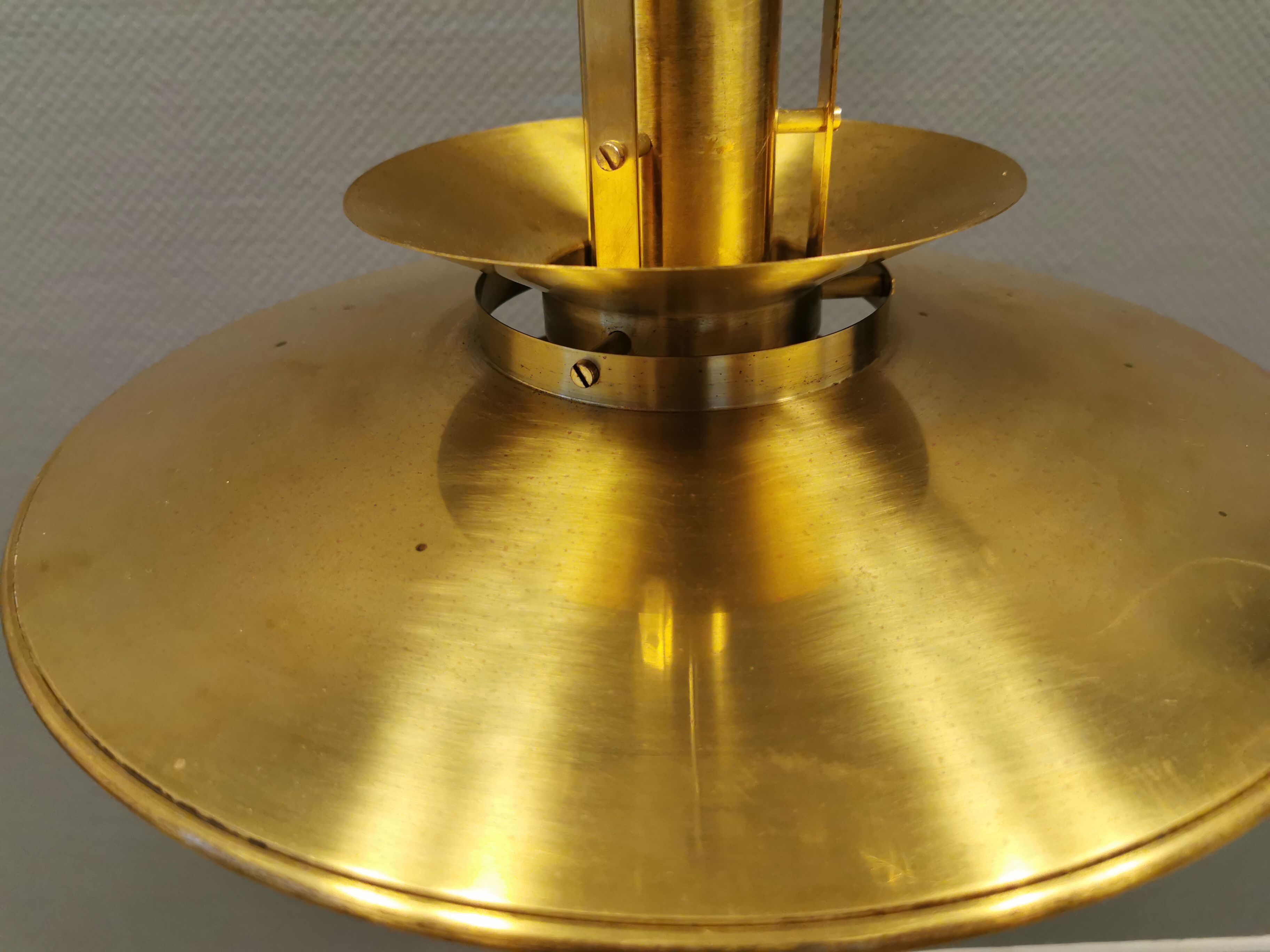 Danish hanging lamp, designed by T.H Valentiner in the 1960s
