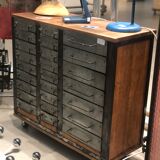 Metal and wood loom furniture