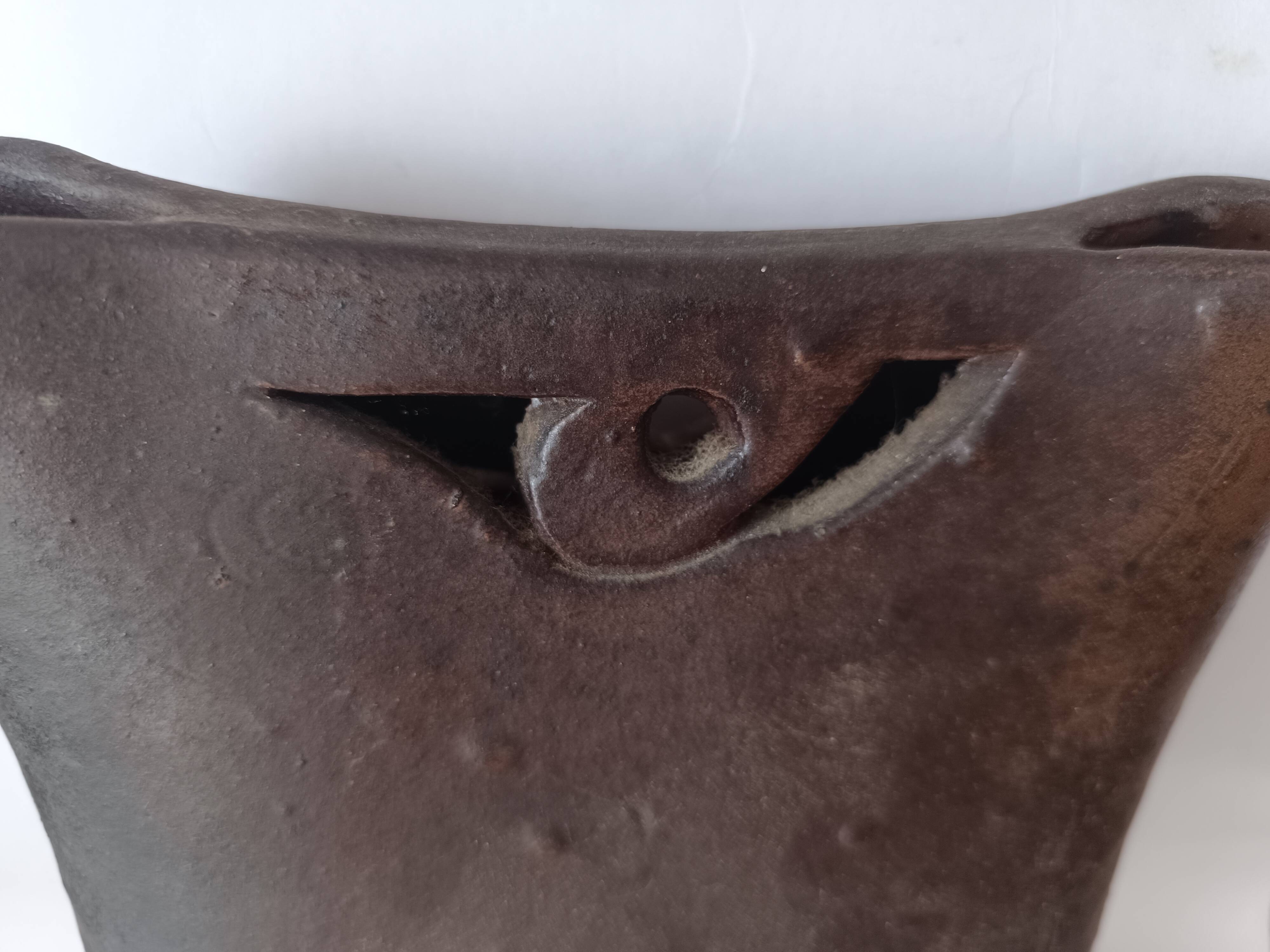 Vase chouette en grès Georges Martin