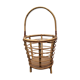 Panier en rotin années 60