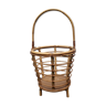 Rattan basket 60s