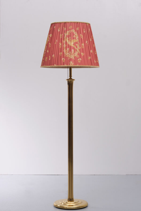 Lampadaire en laiton Herda Hollande années 1970