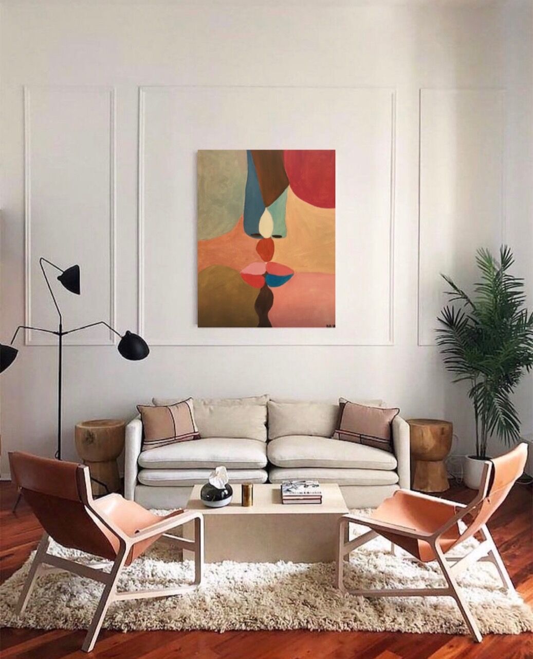 Acrylic painting on canvas