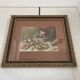 Old painting Still Life Fruits Framed Gold 52x46cm