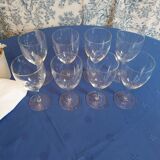 Vintage crystal stemware