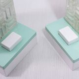 Pair of vintage bedside lamps