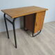 Oak and metal school office