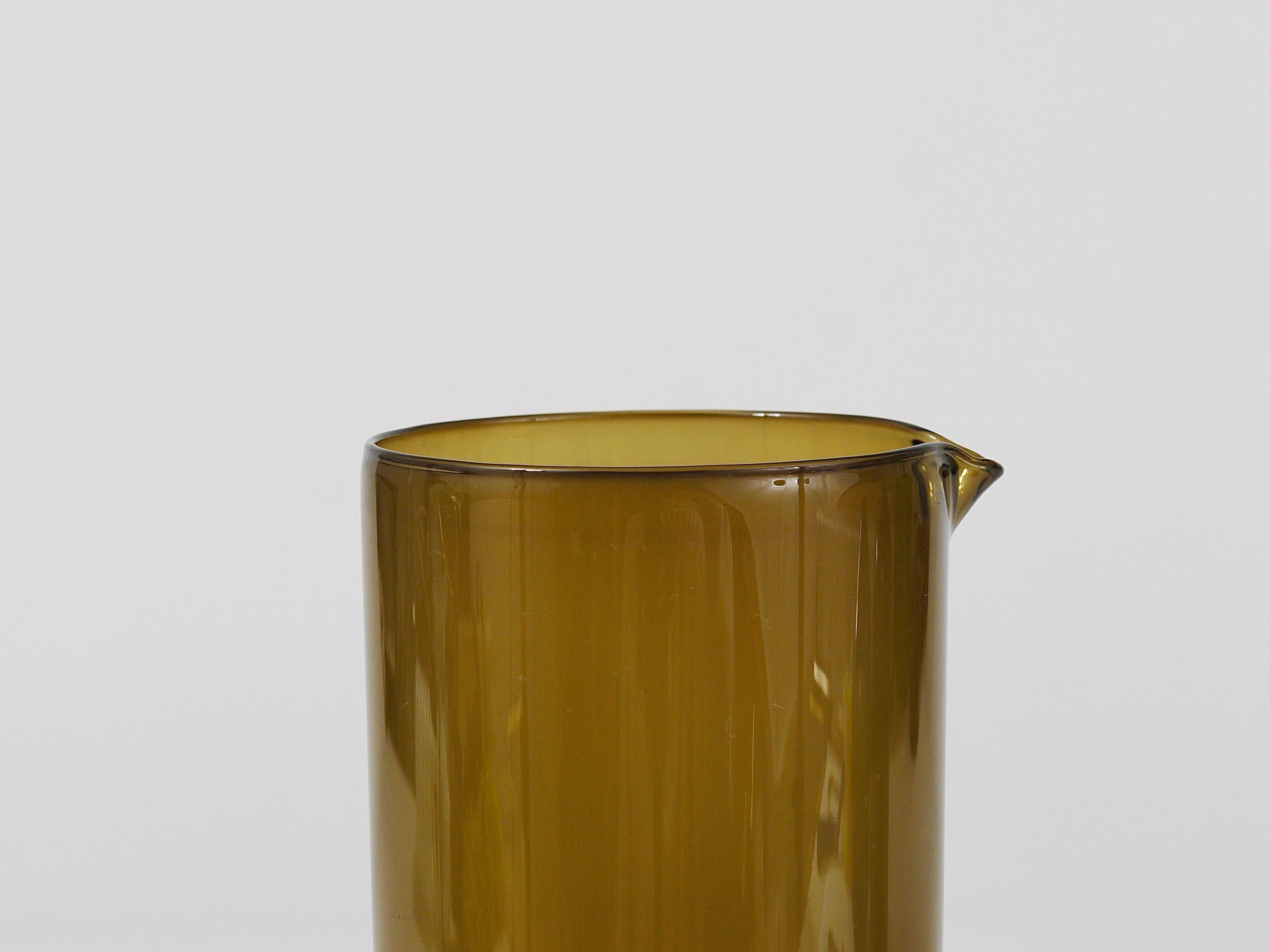 Purtilo glass jug by Kaj Franck, Nuutajärvi Notsjö, Finland, 1950s