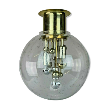 60s 70s lamp light ceiling lamp ball lamp Doria glass space age design