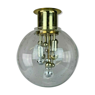 60s 70s lamp light ceiling lamp ball lamp Doria glass space age design