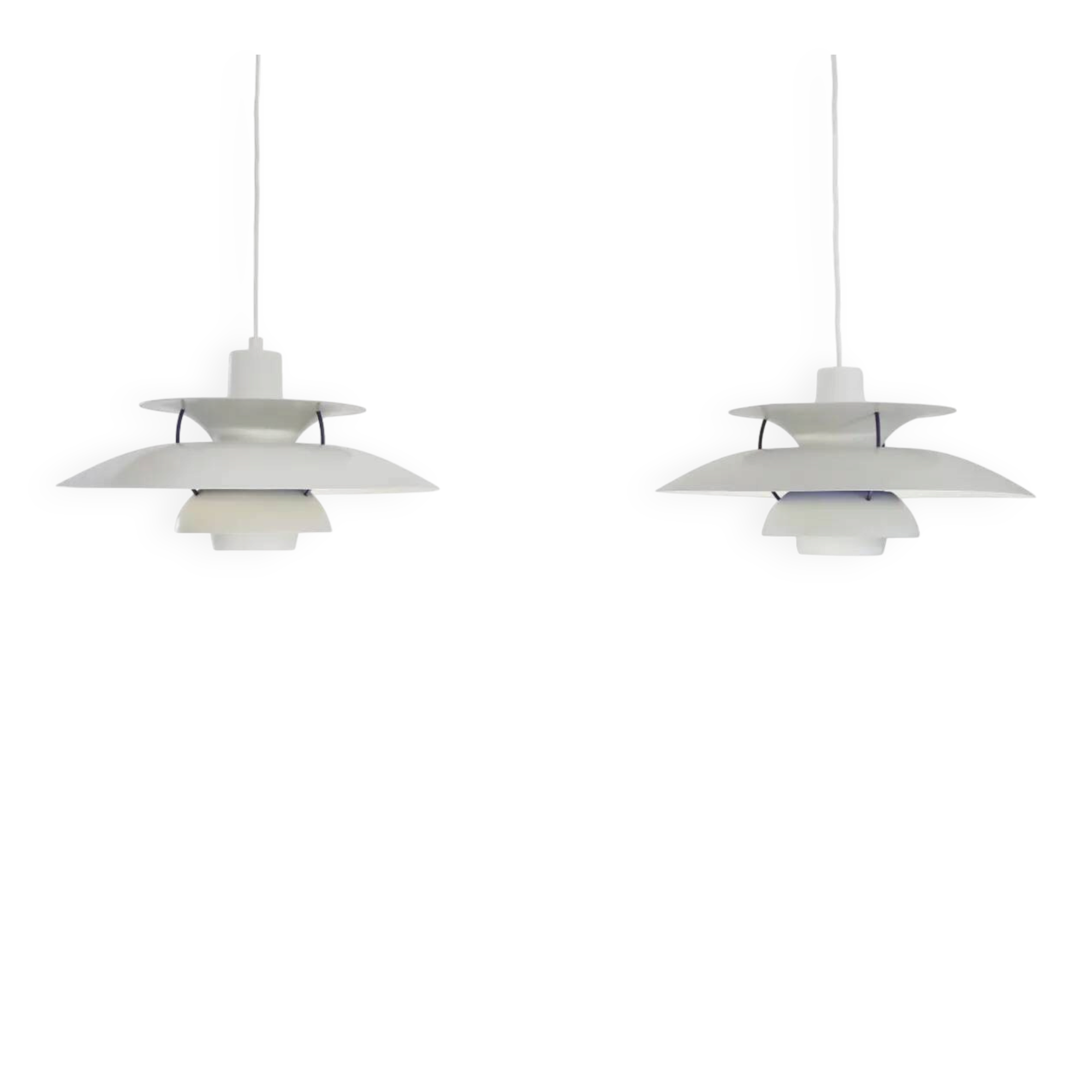 Poul Henningsen PH5 pendant lamps for Louis Poulsen