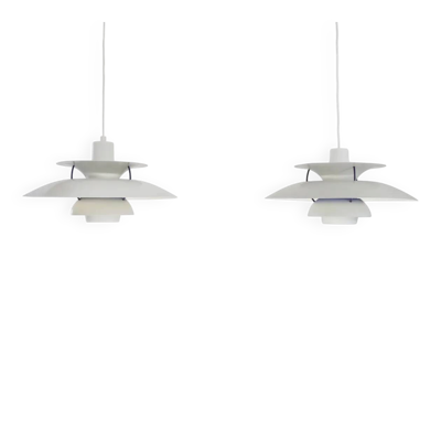 Lampes suspendues PH5 de Poul Henningsen pour Louis Poulsen