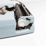 Sky Blue Brother Typewriter from 1980