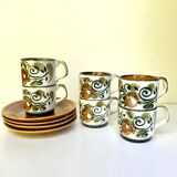 Vintage coffee cups