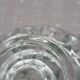France 12 Clear Glass/Crystal Candle Holder