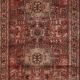 Vintage Turkish Oushak Rug Handwoven 84x388 cm