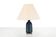 Blue crystal table lamp by Carl Fagerlund for Orrefors model RD1406