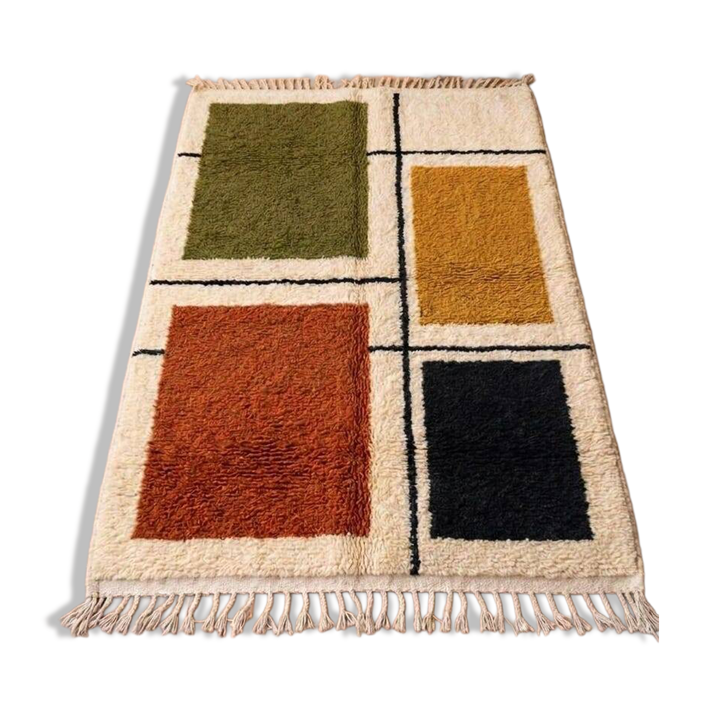 Moroccan handmade rug 250cm x 150cm