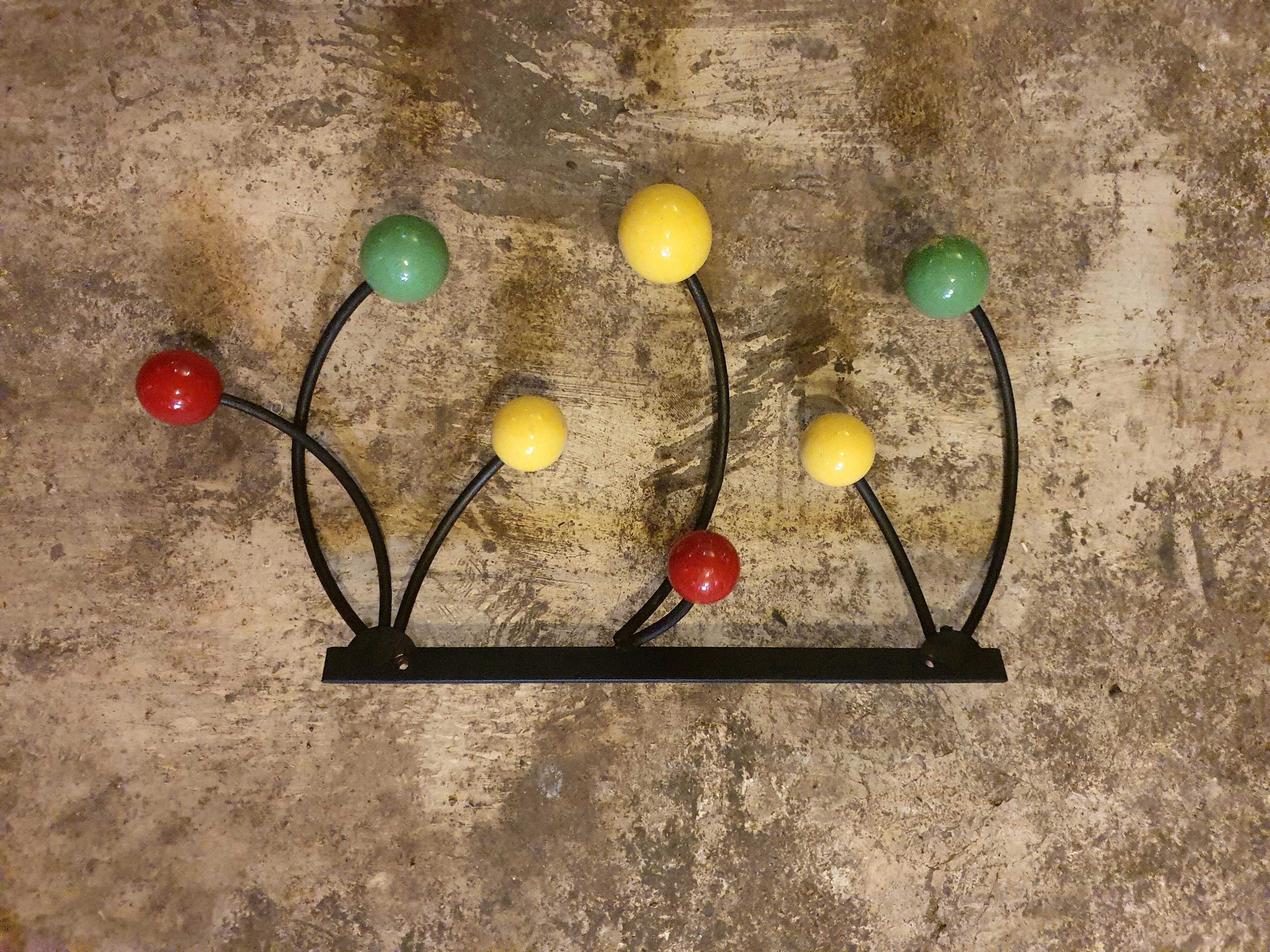 Coat rack balls