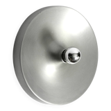 1960s round large Space Age Pop Art aluminum ceiling or wall lamp