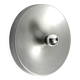 1960s round large Space Age Pop Art aluminum ceiling or wall lamp