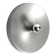 1960s round large Space Age Pop Art aluminum ceiling or wall lamp