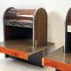 Pair of vintage 1970s Space Age bedside tables