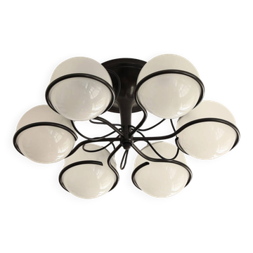 Gino Sarfatti ceiling light model 2042/6 original edition Arteluce