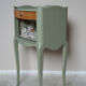 Louis XV style bedside, revamped