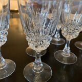 Six verre en cristal