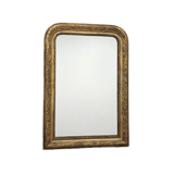 Miroir ancien trumeau doré Louis Philippe