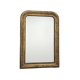 Antique Louis Philippe gilded trumeau mirror