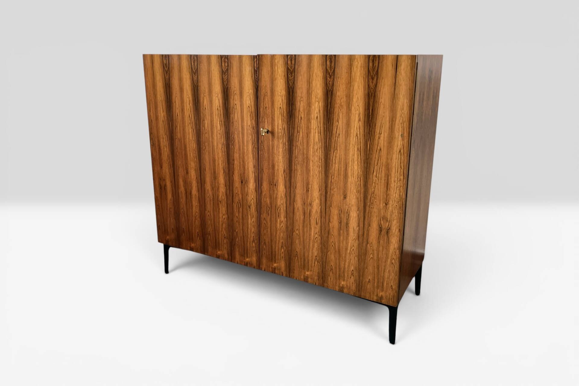 Mid Century Sekretär Magic Box Home Office aus edlem Palisanderholz