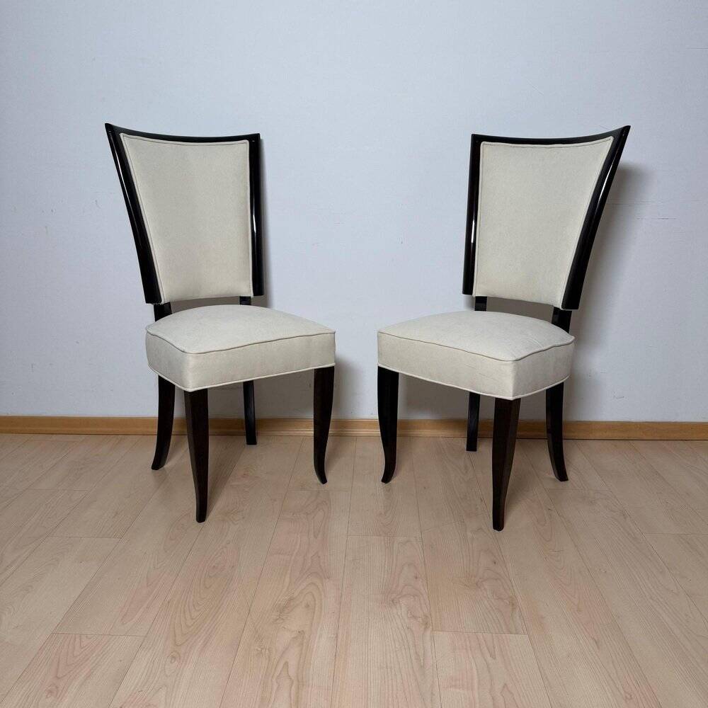 Art Deco Dining Table with Chairs, Paris, 1930, Set of 11