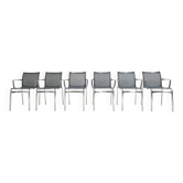 Set of 6 Big Frame 44 chairs by Alberto Meda for Alias, after 2000