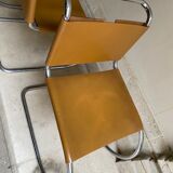 Set of 4 MR chairs by Mies Van der Rohe for Knoll