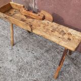 Folk art bench