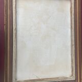 Large framed flower painting