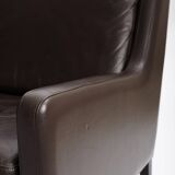 Canapé vintage en cuir, danemark